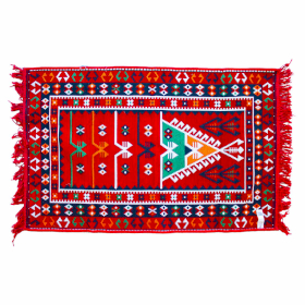 Kilim Tepih 125x80cm - Crvena