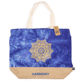 4x Potpuno Prirodne Torbe - Plava - Mandala - Harmonija